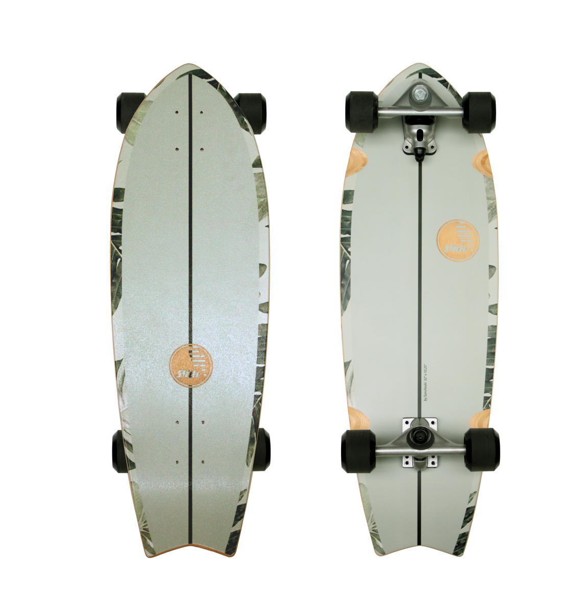 Die letzten bis 2023 - Fish Pavones 32" Slide Surfskateboards