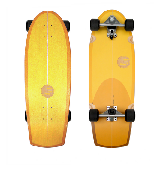 Slide Surfskateboard Sunset Quad 30"